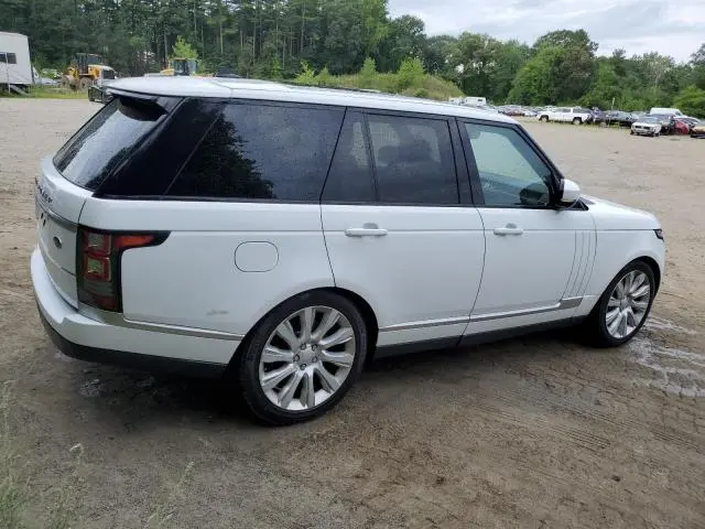 2016 LAND ROVER RANGE ROVER SUPERCHARGED  