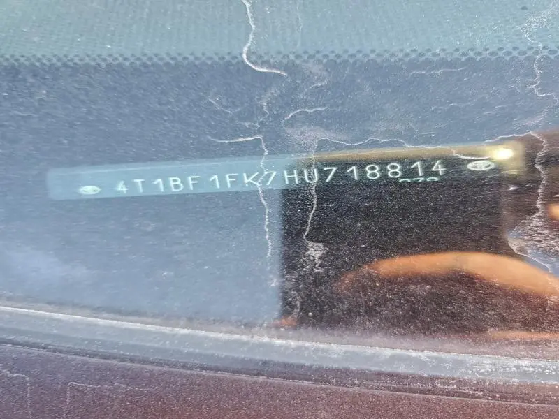 2017 TOYOTA CAMRY LE  