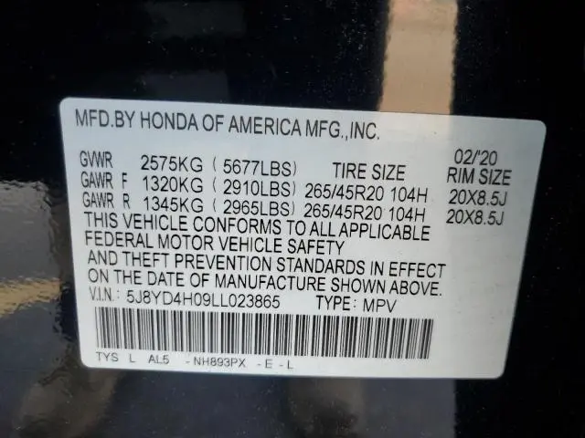 2020 ACURA MDX A-SPEC