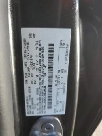 2020 FORD ESCAPE TITANIUM  
