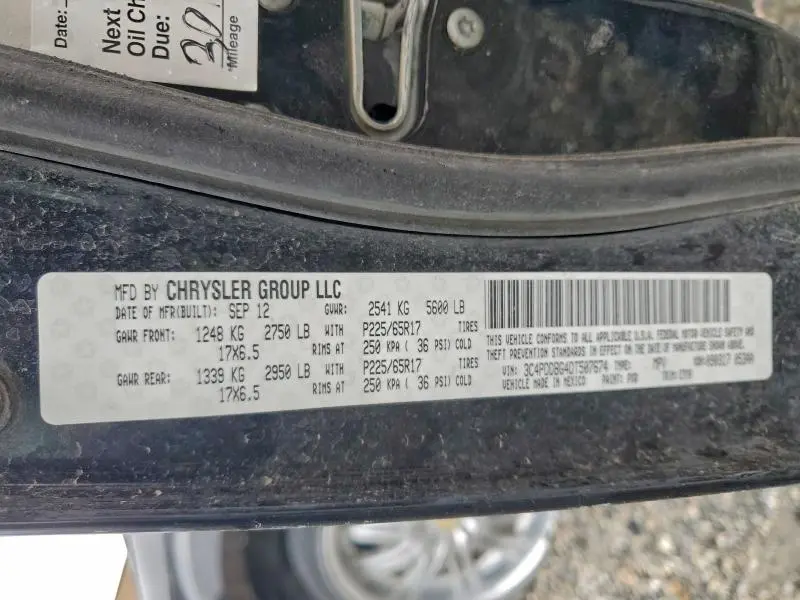 2013 DODGE JOURNEY SXT  