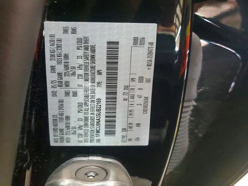 2025 FORD ESCAPE ST LINE SELECT  