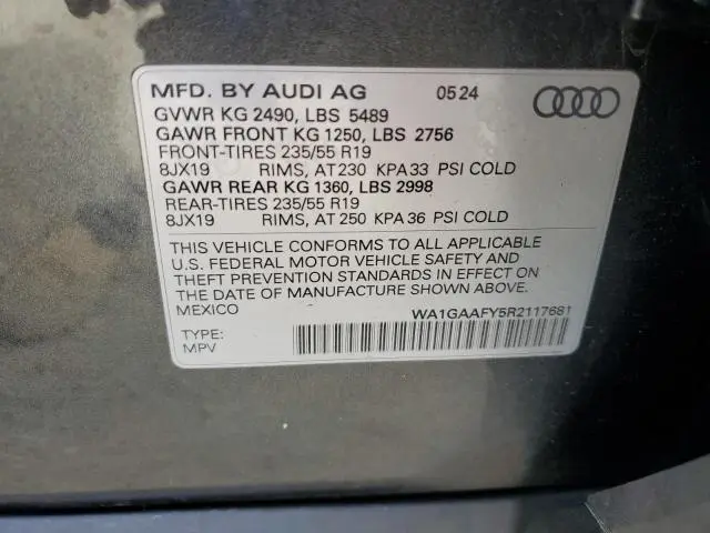 2024 AUDI Q5 PREMIUM 45  