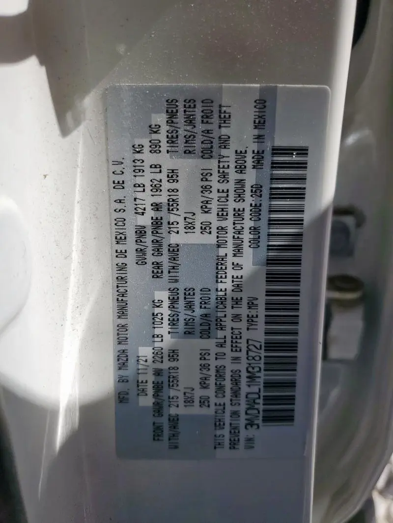 2021 MAZDA CX-30 PREMIUM  