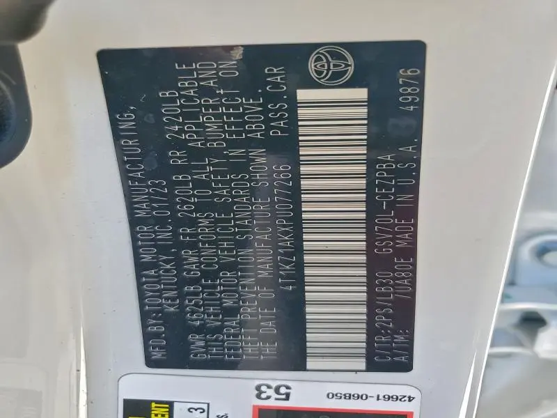 2023 TOYOTA CAMRY TRD  