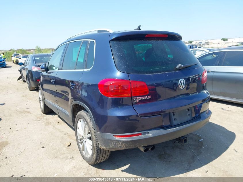 2016 VOLKSWAGEN TIGUAN SE