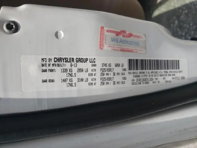 2014 CHRYSLER TOWN & COUNTRY TOURING  