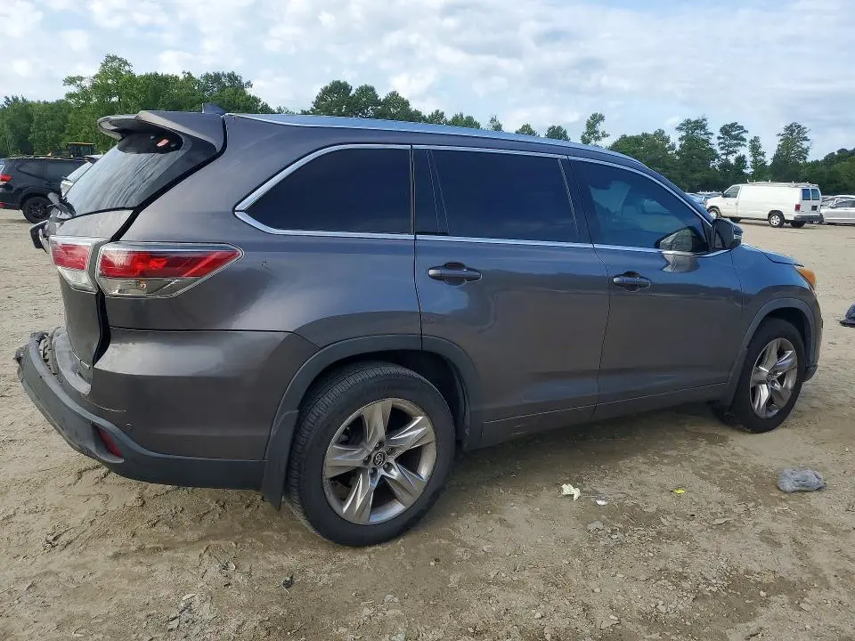 2016 TOYOTA HIGHLANDER LIMITED PLATINUM  