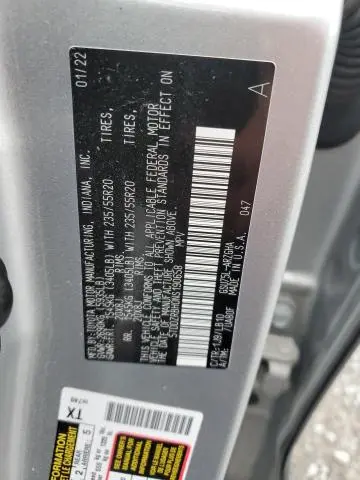 2022 TOYOTA HIGHLANDER LIMITED  