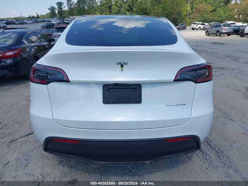 2024 TESLA MODEL Y LONG RANGE DUAL MOTOR ALL-WHEEL DRIVE