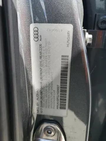 2018 AUDI A3 PREMIUM  