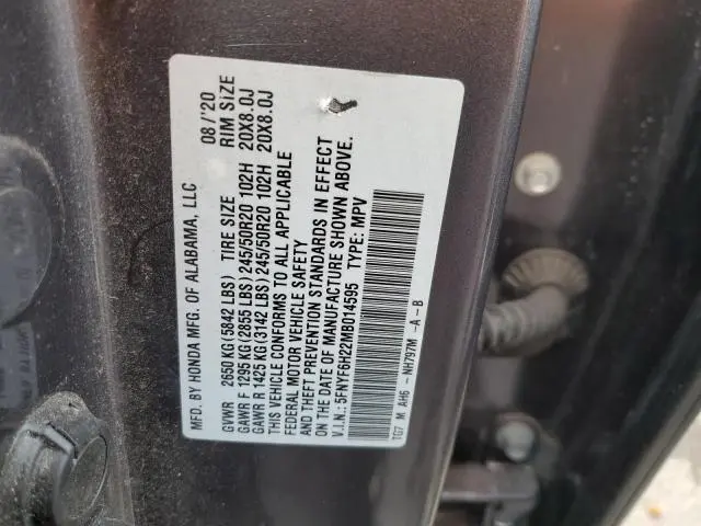 2021 HONDA PILOT SE  