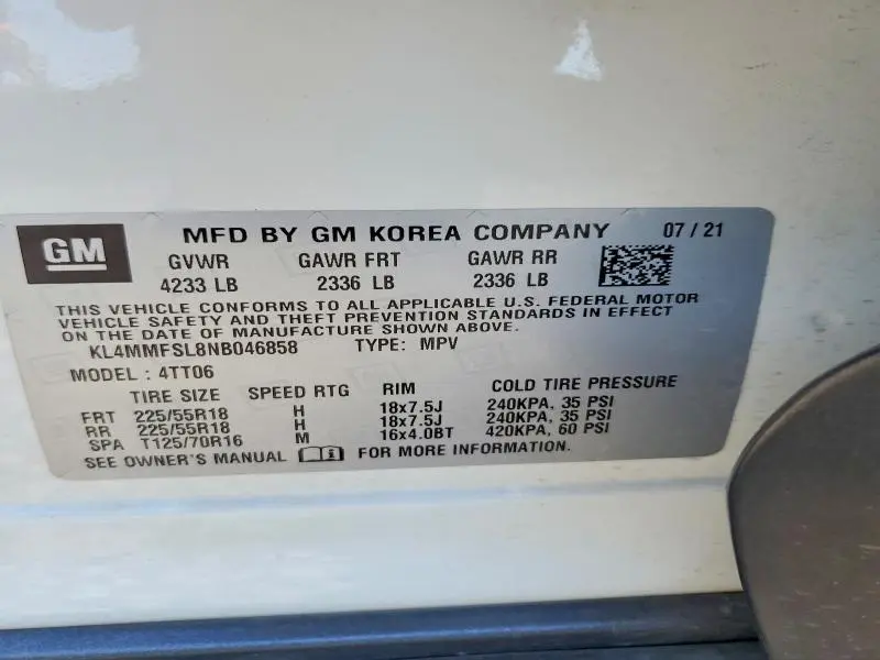 2022 BUICK ENCORE GX ESSENCE  