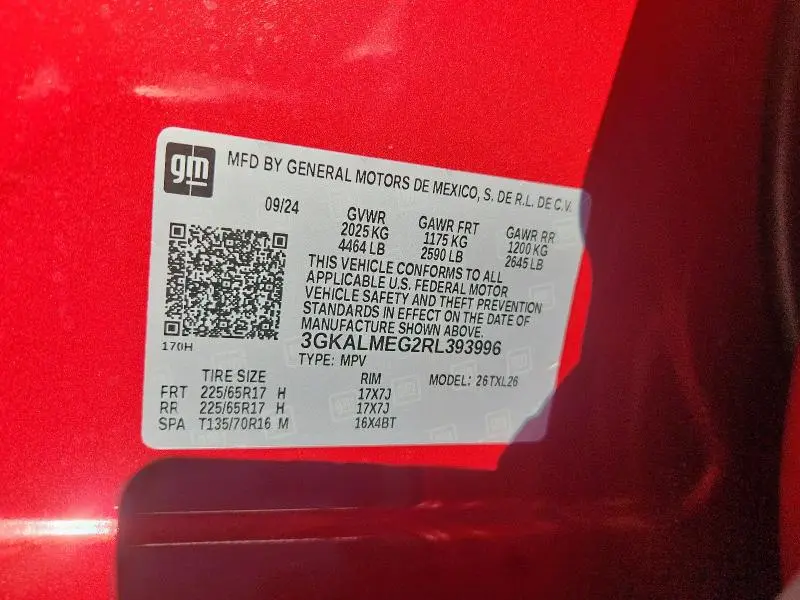 2024 GMC TERRAIN SLE  