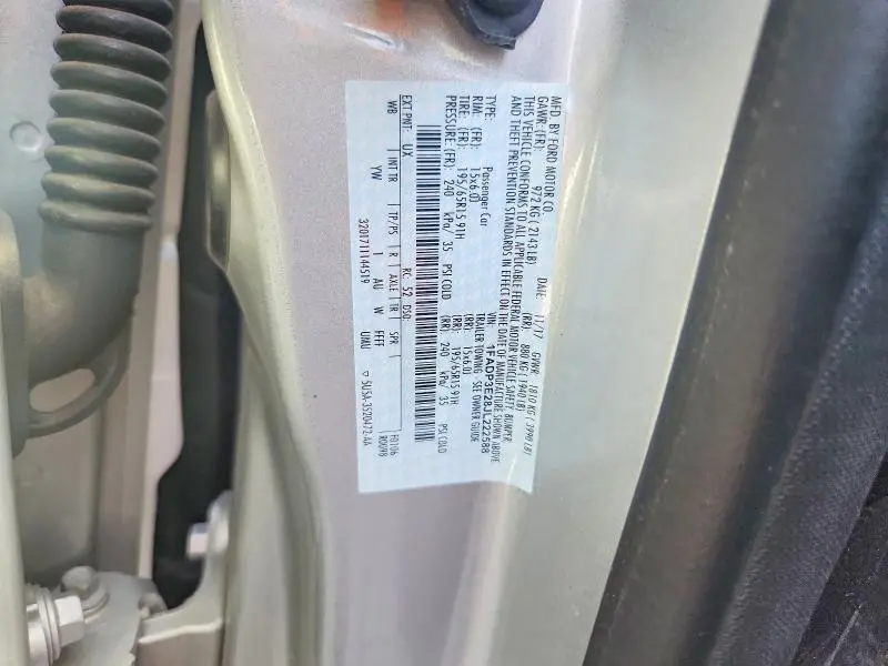 2018 FORD FOCUS S  
