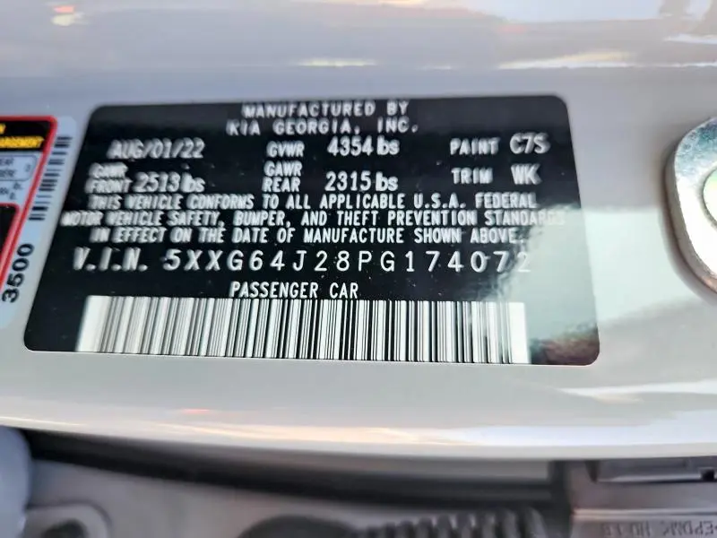 2023 KIA K5 GT LINE  