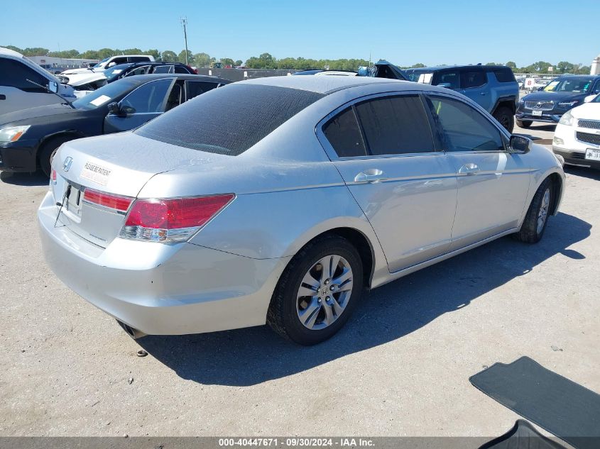 2012 HONDA ACCORD 2.4 SE