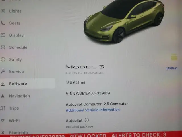 2018 TESLA MODEL 3   