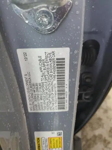 2022 HONDA ACCORD SPORT SE  
