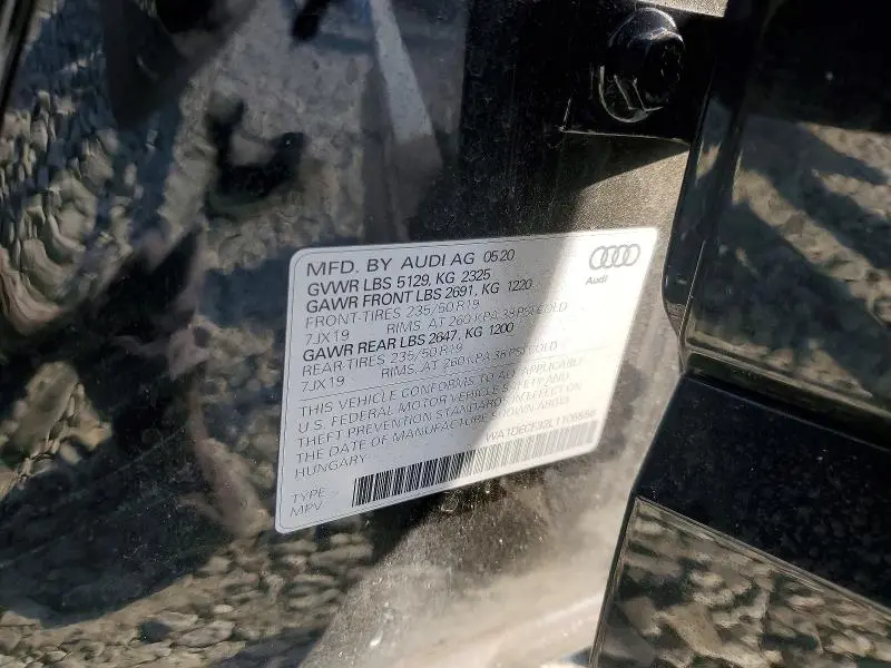 2020 AUDI Q3 PREMIUM S LINE  