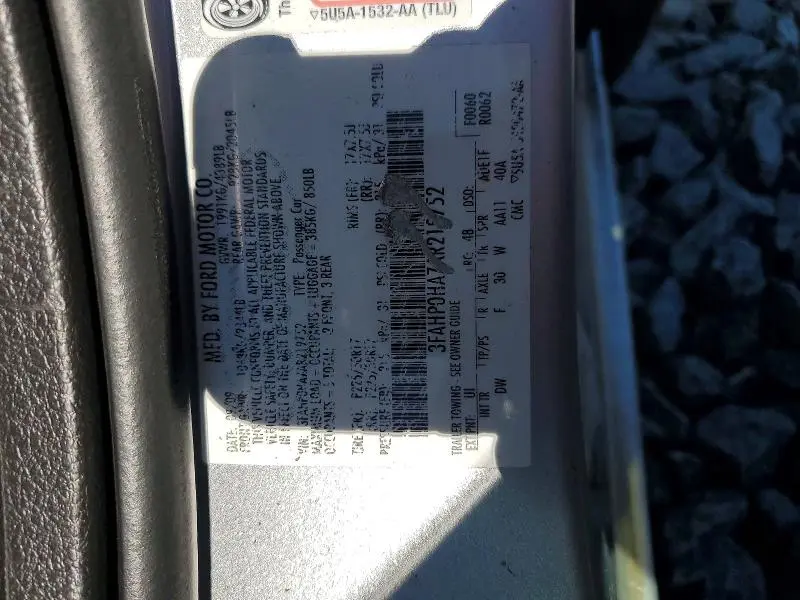 2010 FORD FUSION SE  