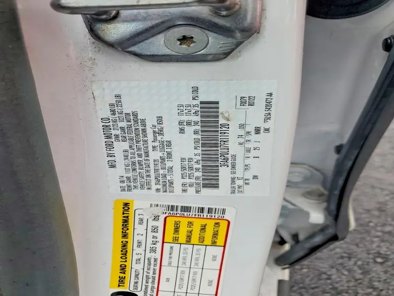 2015 FORD FUSION SE HYBRID  