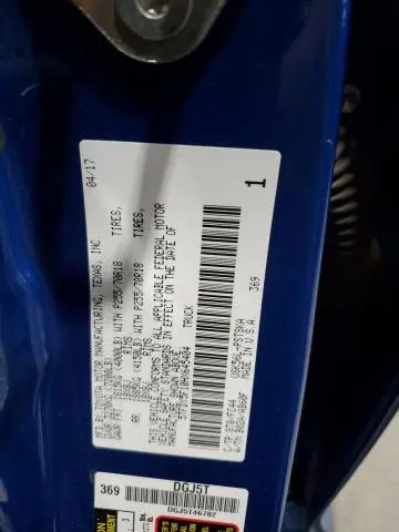 2017 TOYOTA TUNDRA CREWMAX SR5  