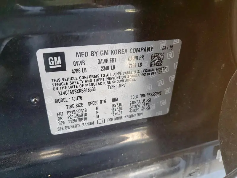 2019 BUICK ENCORE PREFERRED
