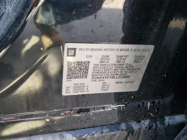 2020 CHEVROLET EQUINOX LT  