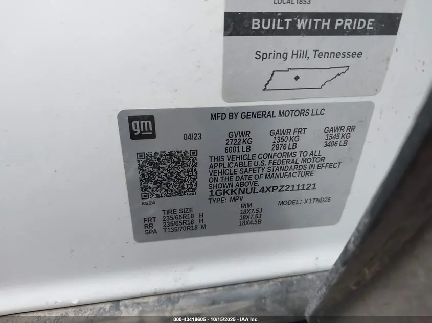 2023 GMC ACADIA AWD SLT