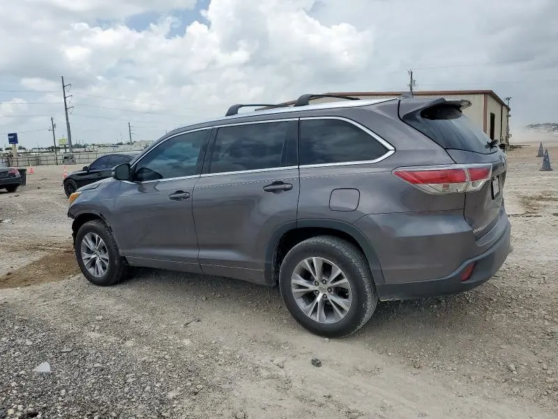 2015 TOYOTA HIGHLANDER XLE  
