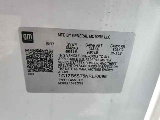 2022 CHEVROLET MALIBU LS  