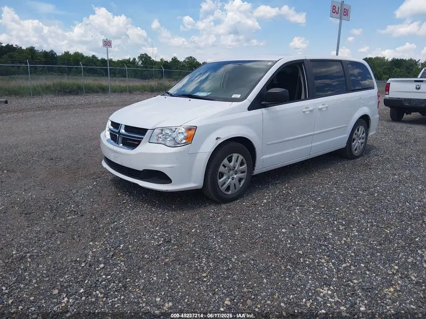 2017 DODGE GRAND CARAVAN SE