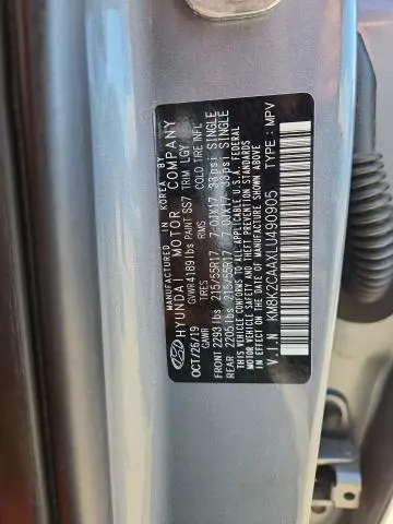 2020 HYUNDAI KONA SEL  