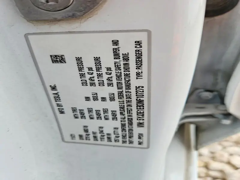 2022 TESLA MODEL 3   
