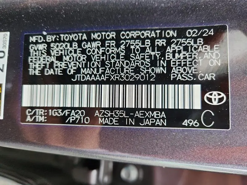 2024 TOYOTA CROWN XLE  