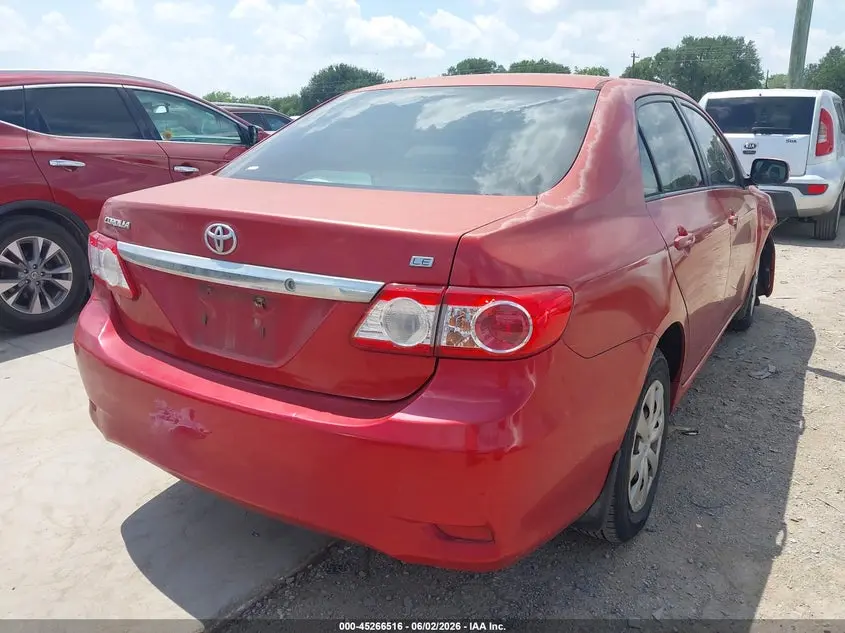 2011 TOYOTA COROLLA LE