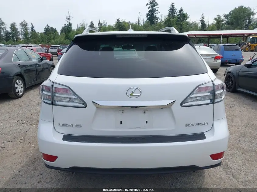 2010 LEXUS RX 350  