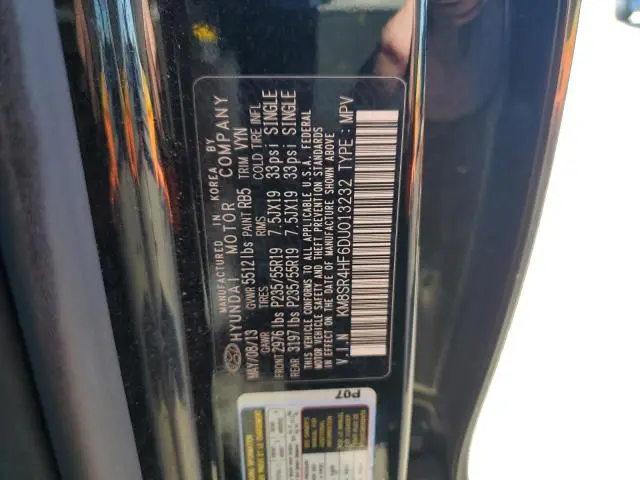 2013 HYUNDAI SANTA FE LIMITED  