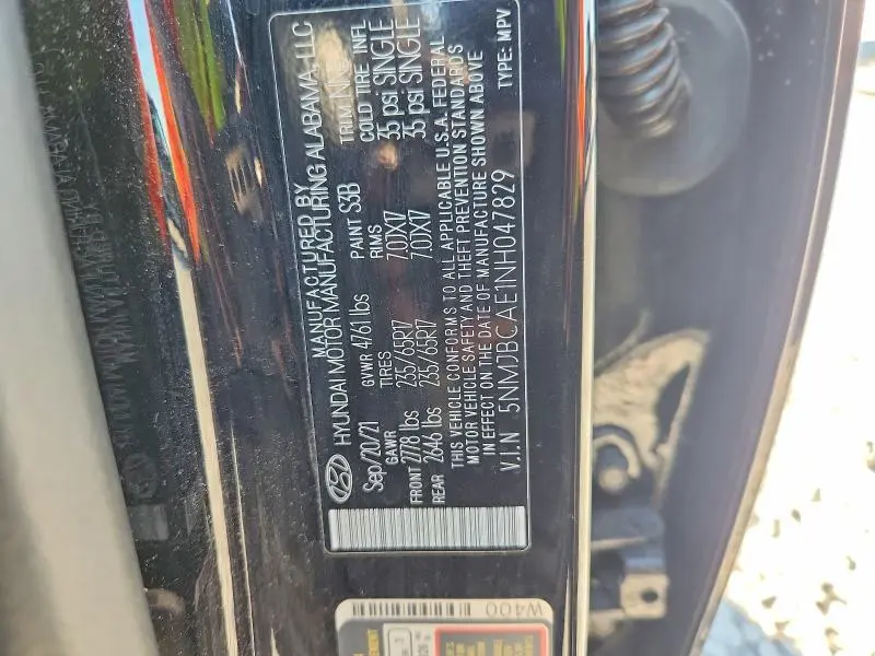 2022 HYUNDAI TUCSON SEL  