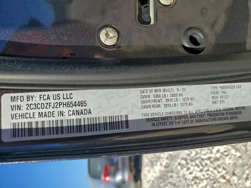 2023 DODGE CHALLENGER R/T SCAT PACK  