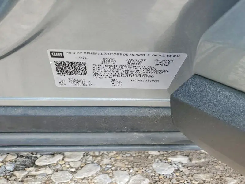 2025 CHEVROLET EQUINOX LT  
