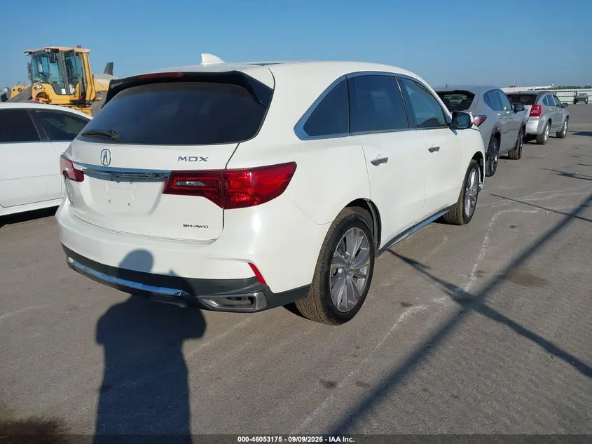 2018 ACURA MDX TECHNOLOGY PACKAGE   ACURAWATCH PLUS PKG