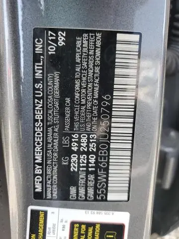 2018 MERCEDES-BENZ C 43 4MATIC AMG  