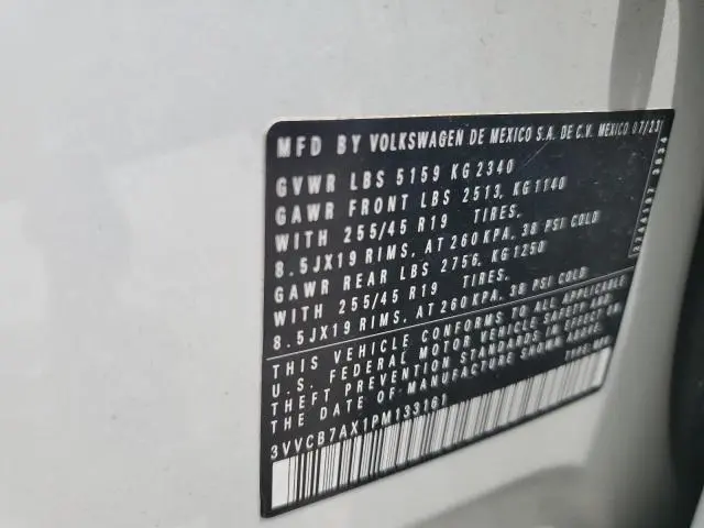 2023 VOLKSWAGEN TIGUAN SE R-LINE BLACK  
