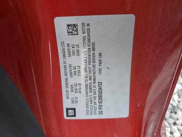 2014 CHEVROLET CAMARO LS  