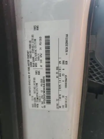 2019 FORD TRANSIT T-350  