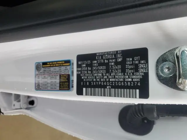 2025 KIA TELLURIDE S  