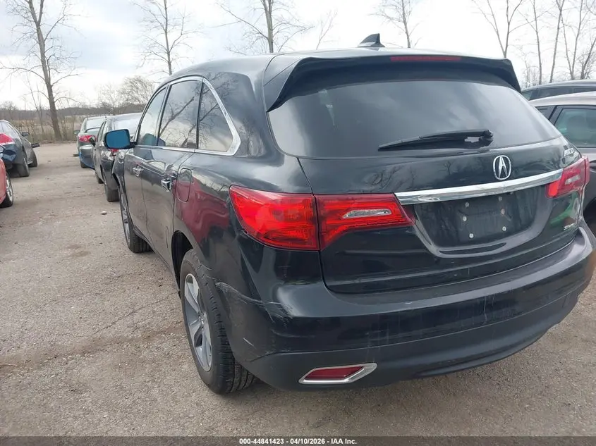 2016 ACURA MDX ACURAWATCH PLUS PACKAGE