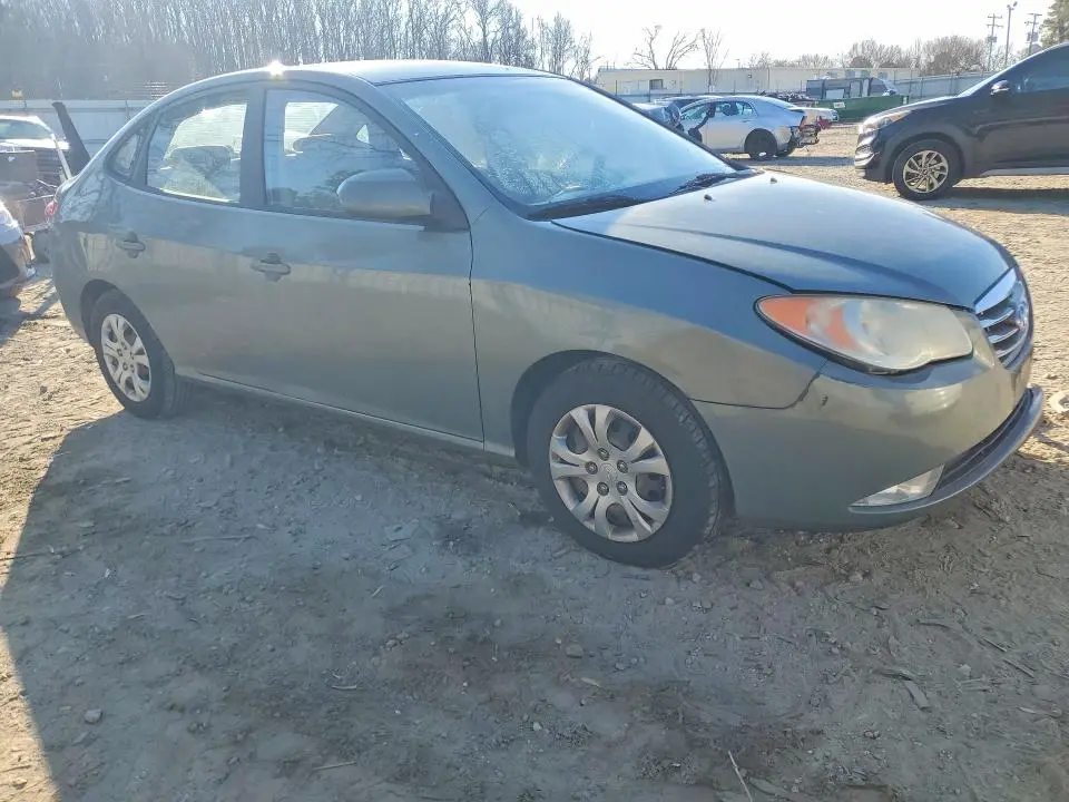 2010 HYUNDAI ELANTRA BLUE  